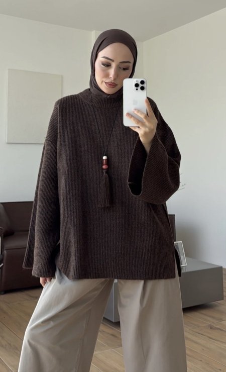 بلوز تريكو مودل H&M